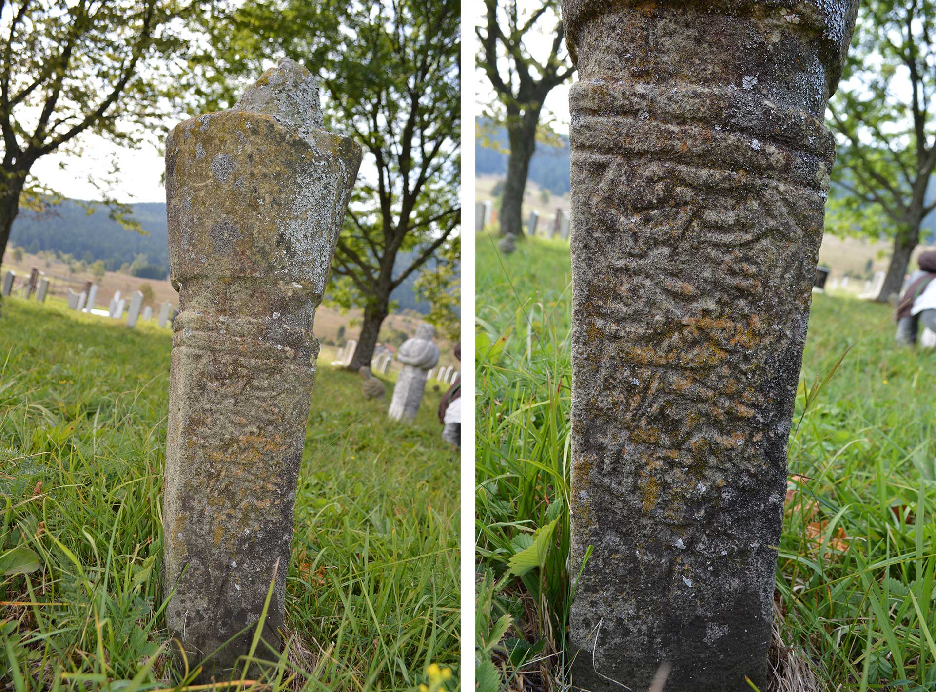 Stari nišani iznad sela Budmolića kod Tarčina